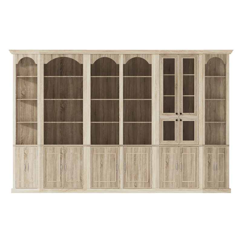  Bibliothèque modulaire Busby, Chêne