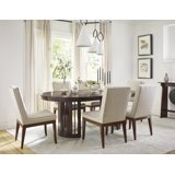 Park Slope Extendable Solid Wood Pedestal Dining Table