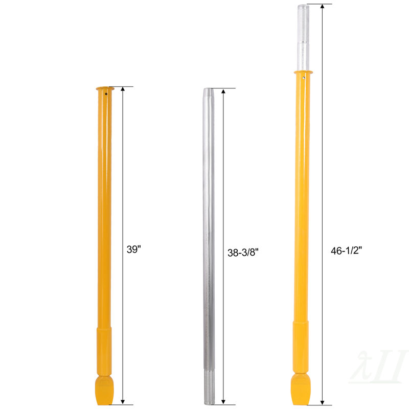 Marteau coulissant robuste pour perceuse de billes, impact de changement de pneu portatif pour remorque de camion de voiture, couleur jaune