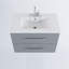 Ensemble de meuble-lavabo mural simple 30 po Agustiniano-1536927326