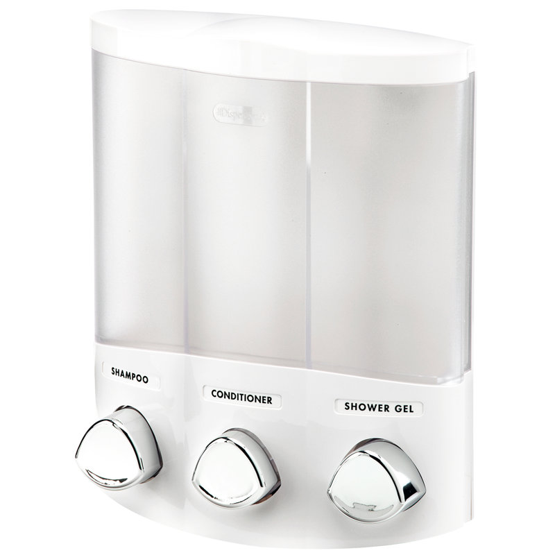 EURO Trio Soap Dispenser, White