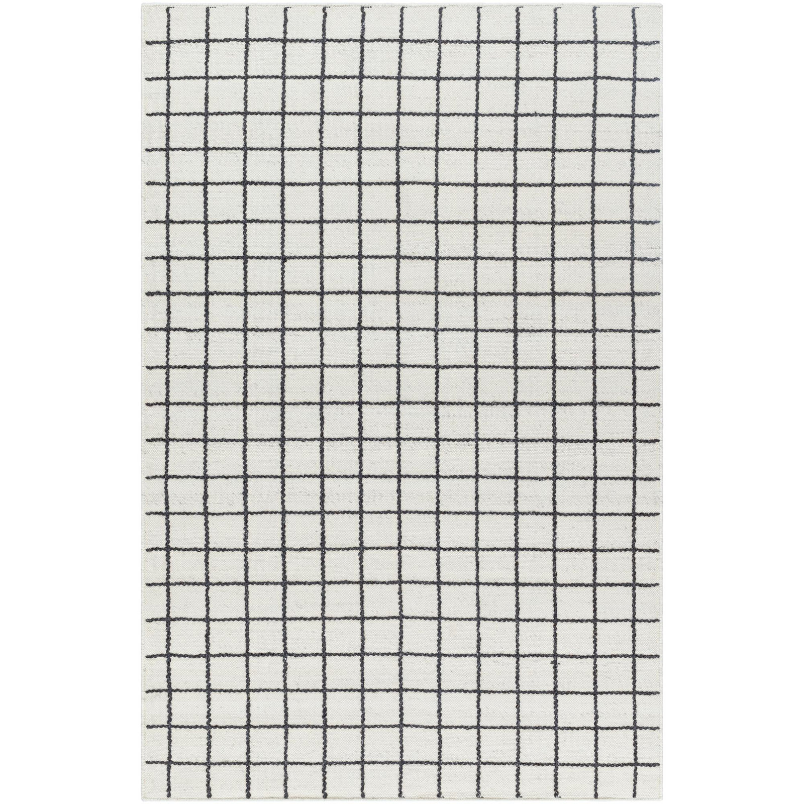 Jefferson Hand-Woven Plaid Rug, Rectangle 9' x 12'