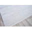 Rectangle Plush Solid Color Hand-Knotted Flatweave Wool Area Rug in Chrome-168791414