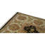 Tapis brun / noir / bleu clair en laine tissé à la main 8 pi 11 po x 12 pi 1 po