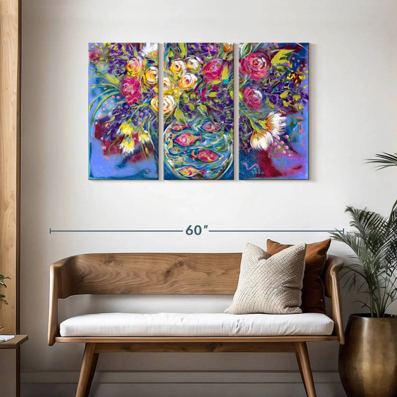 Harnek Fish Bowl Banquet, 28" H x 45" W