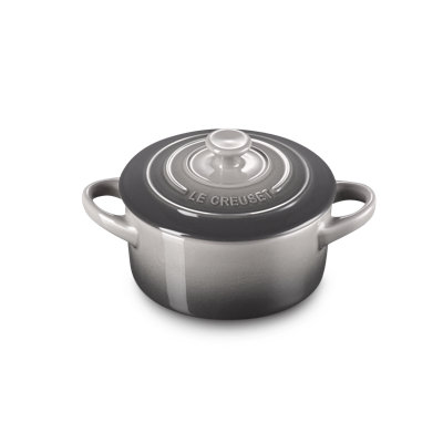 Le Creuset Stonware 8 oz. Mini Round Cocotte with Lid