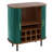 28"W Home Bar Cabinet With Wine Rack-1650822611