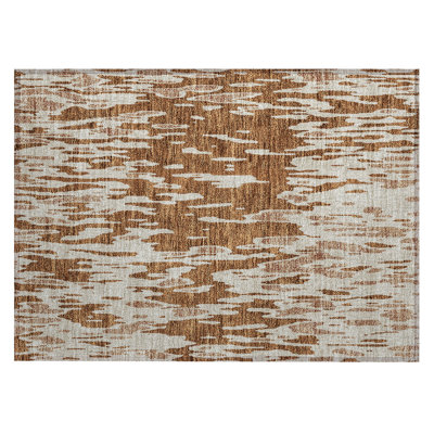 Aleighna Area Rug with Non-Slip Backing