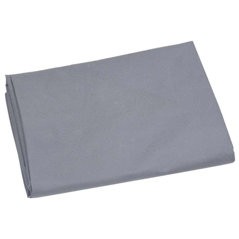 Doublure de chariot de jardin VidaXL, H 8,7 po x l 33,9 po x P 18,1 po, Gris foncé