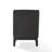 Patroclus Faux Leather Slipper Chair