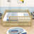 Wooden Daybed with with Trundle and Slats-1035742898-1035742899