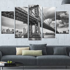 Canvas Paintings Silver Canvas Picture Large Wall Art Grey – CP