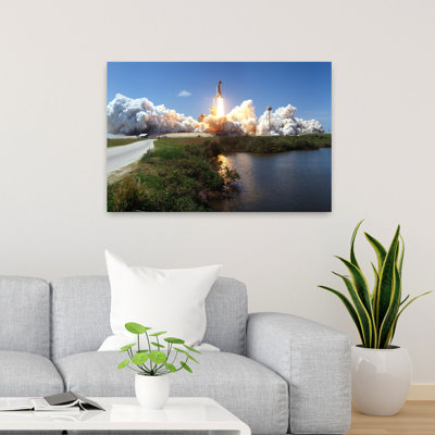 Lancement, Kennedy Space Center, Floride, États-Unis, art mural contemporain