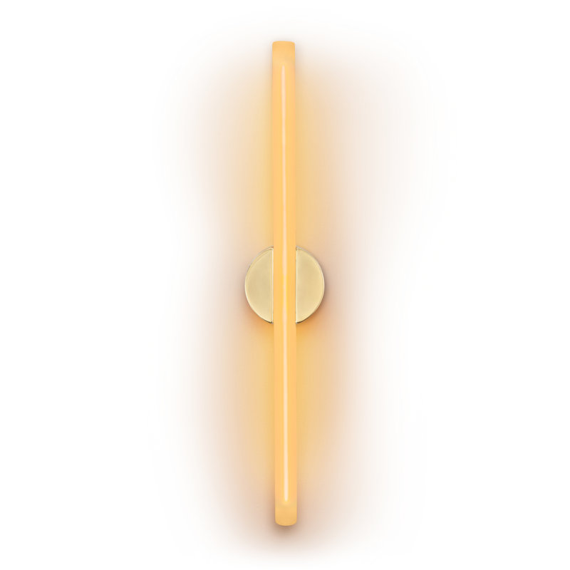 Kilter Wall Light 500Mm Length 2700K Solid Brass