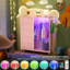 Gourley 5 Drawer LED Dresser with Mirror and Charging Station-2030963839