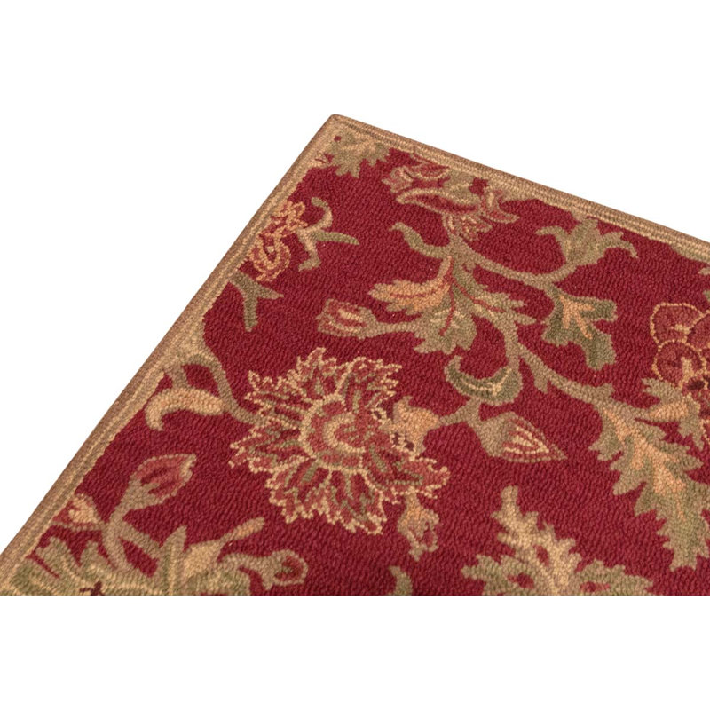 Hand Knotted Floral Area Rug