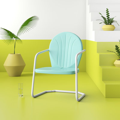 Chaise de patio rétro Veyda