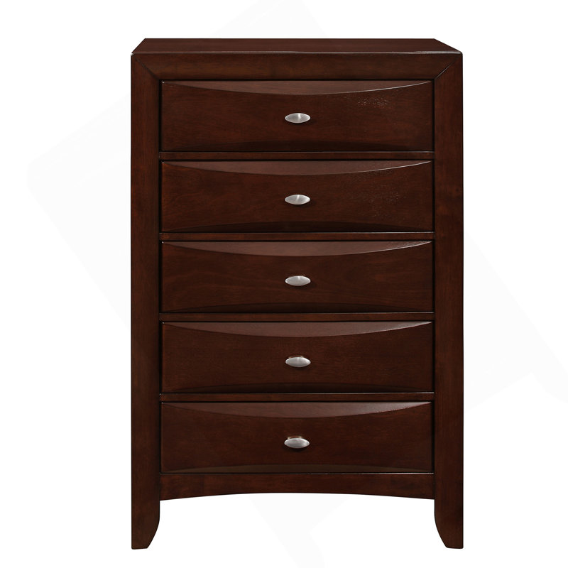 Lucille Merlot Chest, Walnut Brown