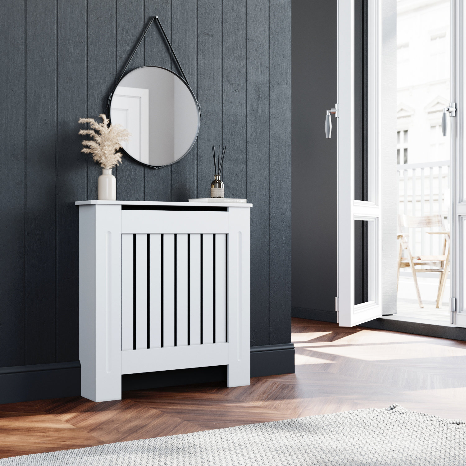 Beldray Radiator Covers Belfry Bathroom Fusaro Radiator Cover & Reviews | Wayfair.co.uk