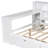 Platform Bed with Storage Shelves-660023219-660023221