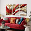 60*40,3Pcs Framed Red Gold Canvas Wall Art Abstract Marble Gilt Wall Decor Pictures Modern Red And Gold Paintings.-1391355997