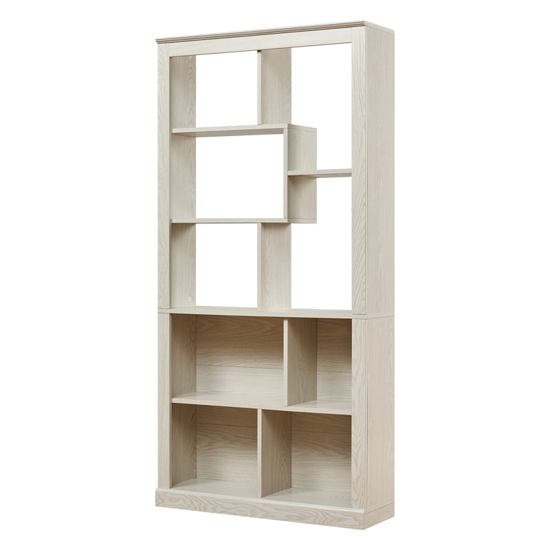 Bibliothèque ouverte en bois Free Combination, White