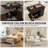 Adjustable End Table With Wheels,Modern Side Table With 360°Rotating Top And Storage Space-885491487