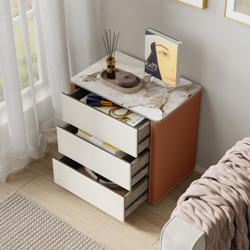Nightstands, Brown/Gray