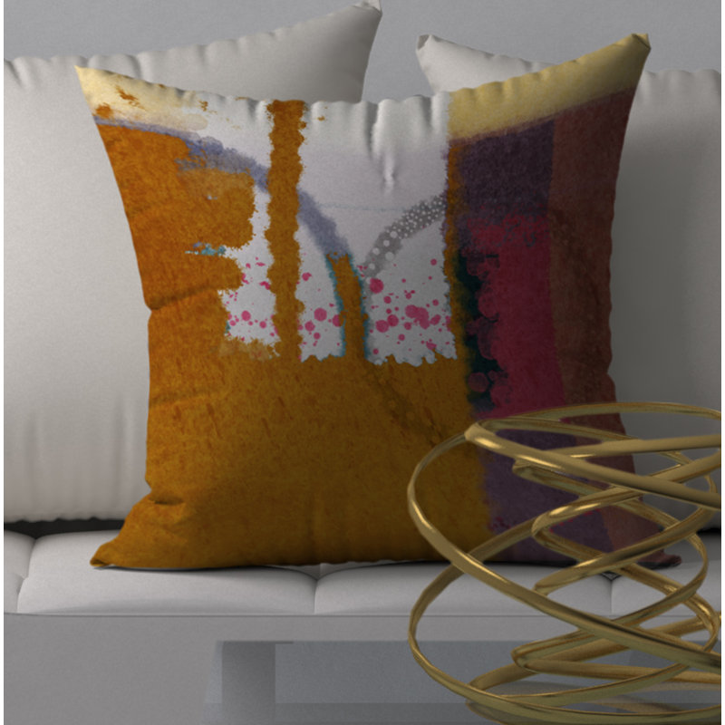 Housse et insert de coussin carré Boost Skillful, 24 po x 24 po