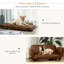 Canapé pour lit pour chien Pawhut