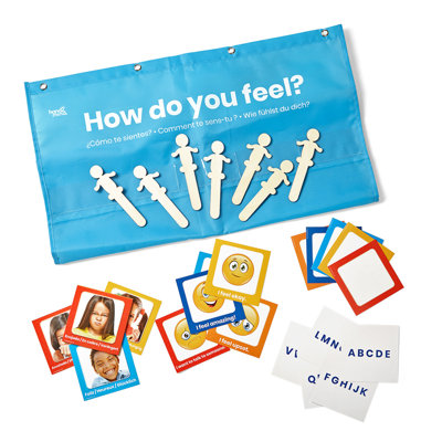 Hand2Mind Express Your Feelings Pocket Chart