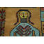 Tapis de couloir indien en laine à motif géométrique 4 x 10