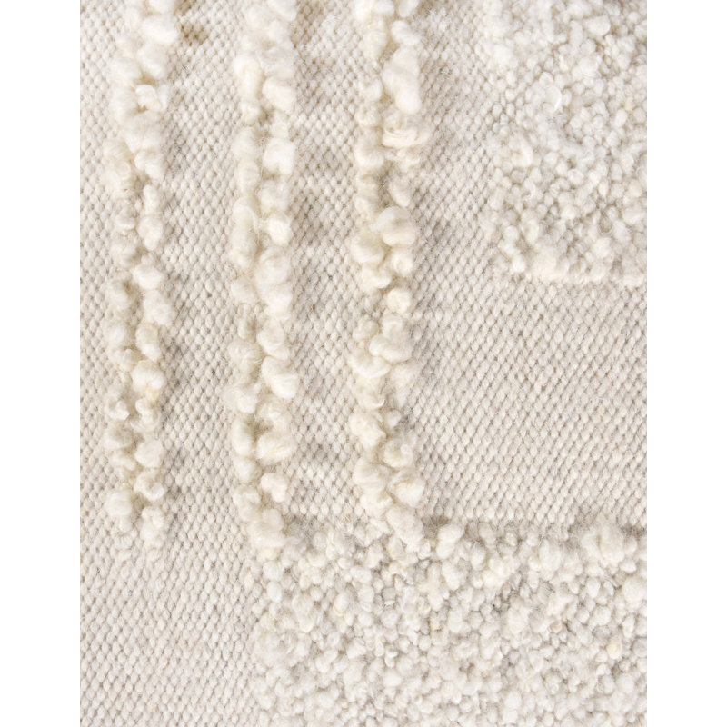 Tabouret surdimensionné tissé à la main Boucle