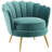 Modway Silver Orchid Gruning Velvet Accent Armchair-2131128536