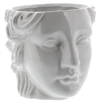 Nev Juno Ceramic Head Cachepot