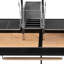 Barbecue d'extérieur réglable en bois 92 pi x 92 po (CA-OG-AW-92)