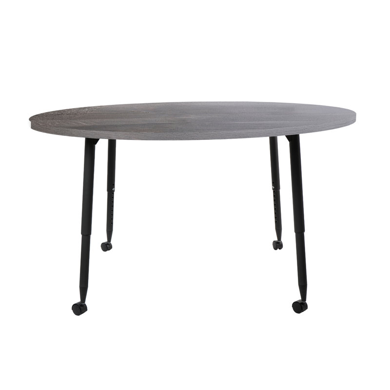 Table d'activité 48 po Adapte, 60 po x 36 po, Bois gris / noir