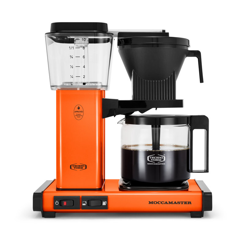 Moccamaster KBGV Select Coffee Maker, Orange