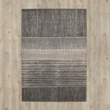 Gradient Viscose Striped Indoor Rug