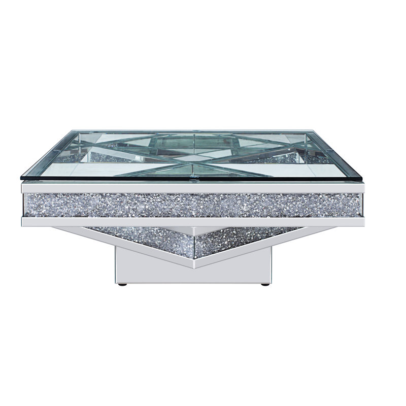 Table basse à piédestal