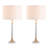 Ensemble de lampe de table 28" Anouk