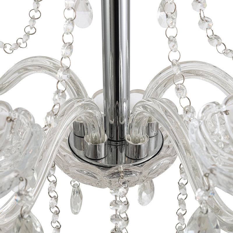 Lustre en cristal 5 lumières
