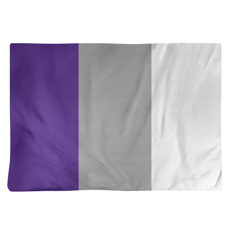 Récapitulatif de 18 po Kansas Cat, Mauve / Gris moyen, Polyester sergé