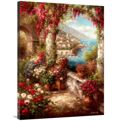 " Mediterranean Coast Terrace " by Rollins