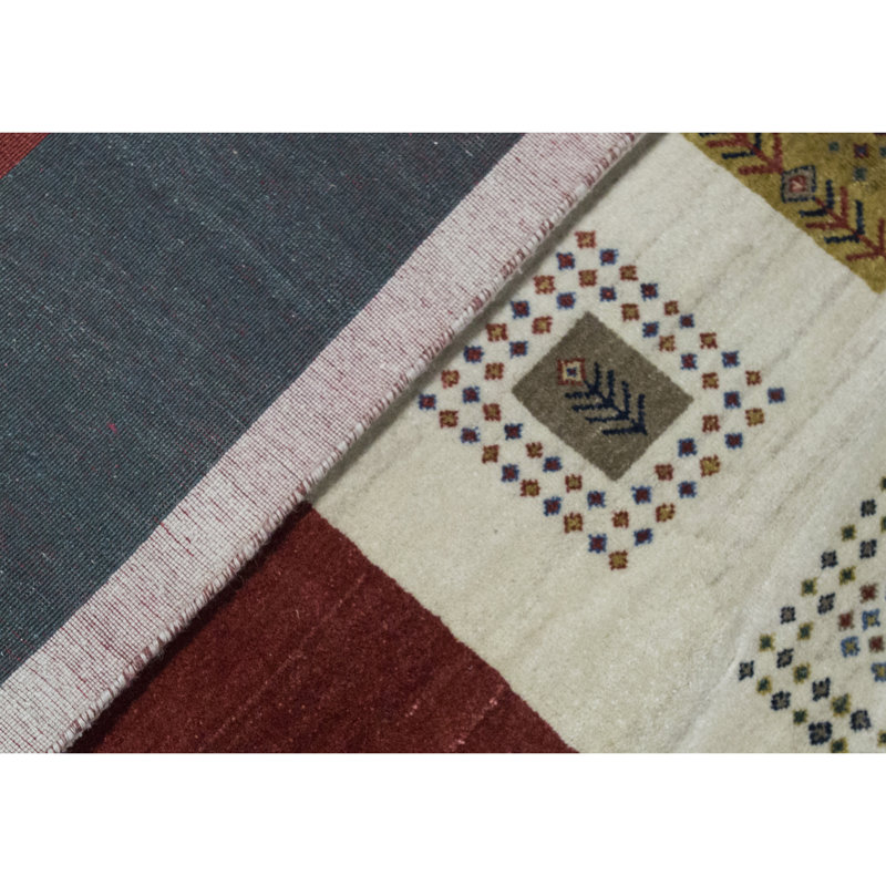 Hand-Knotted High-Quality Red Area Rug