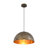 1-Light Distressed Dome Pendant