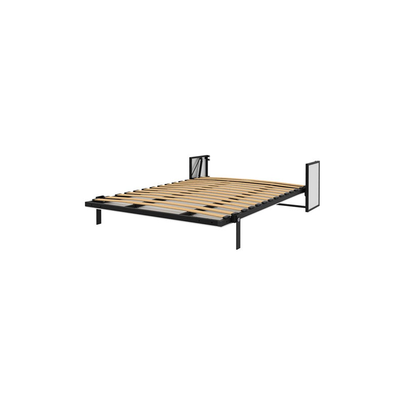 Morphy Vertical Space-Saving Tamsen Modular Wall Bed, Fold-Down Guest Bed for Small Rooms 