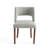 4-Piece Chenille Upholstered Solid Wood Dining Chair Set-845909820