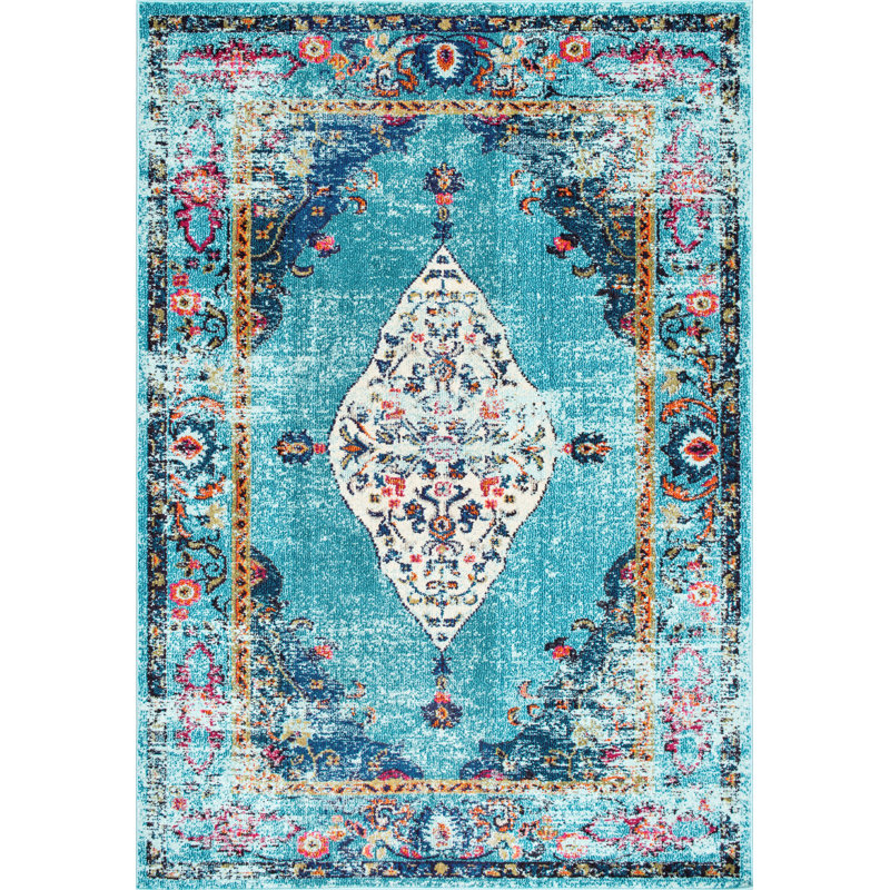 Haliyah Oriental Indoor Rug, Rectangle 5'3" x 7'7"
