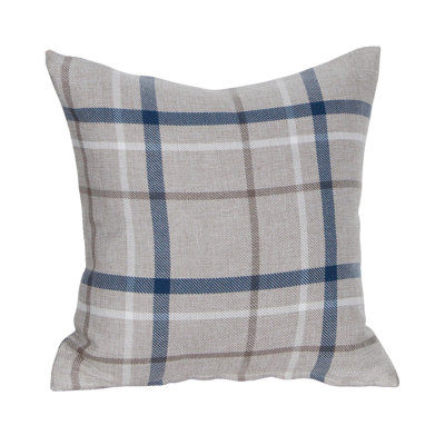 Betria Plaid Square Cushion